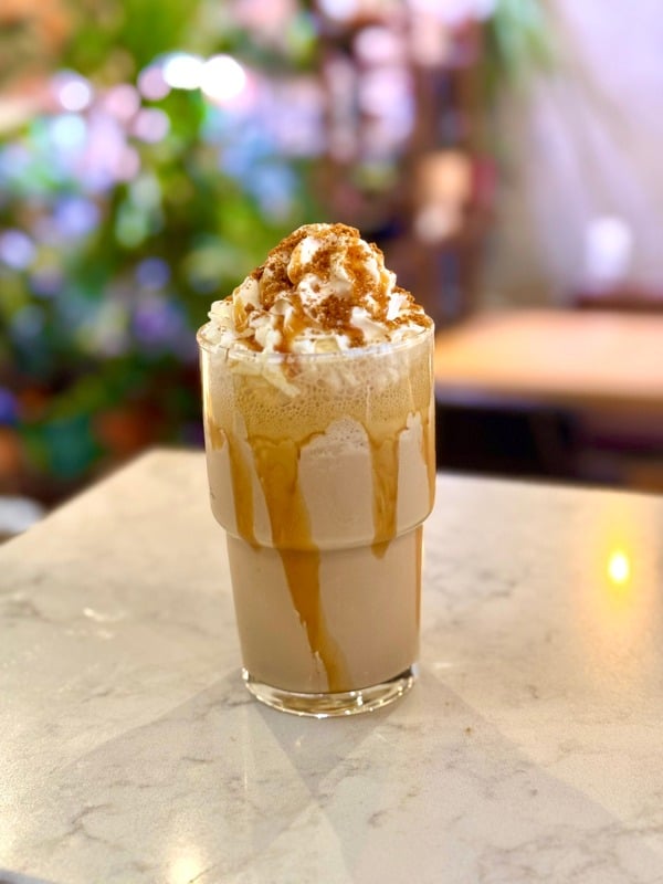 Caramel frappe